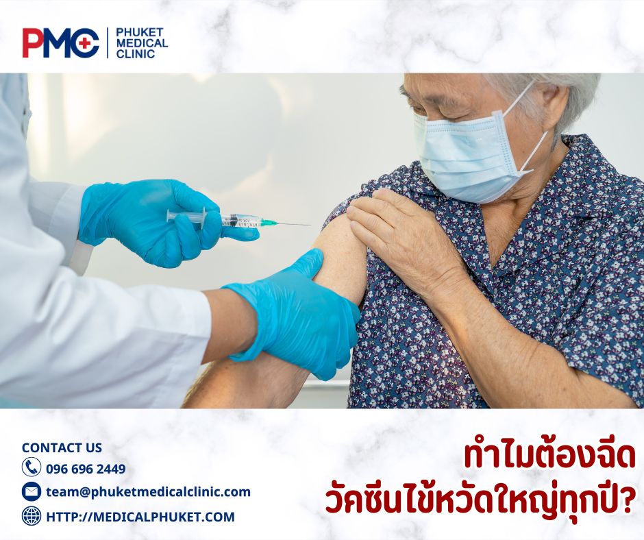 ทำไมต้องฉีดวัคซีนไข้หวัดใหญ่ทุกปี